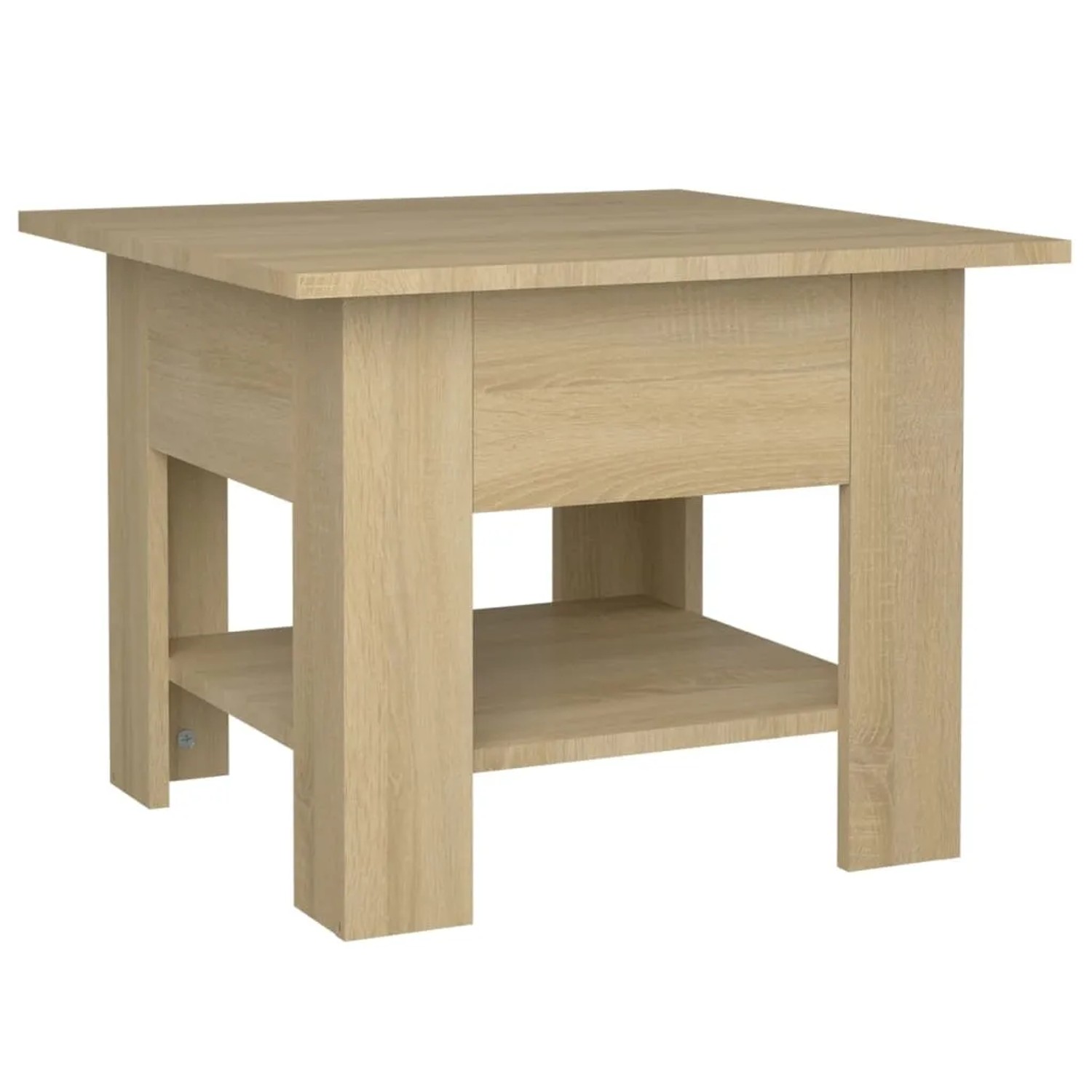Bild von vidaXL Couchtisch Sonoma-Eiche 55x55x42 cm Holzwerkstoff
