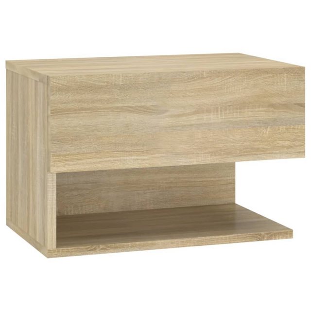 Bild von vidaXL Nachttisch Wand-Nachttisch Sonoma Eiche Holz Nachtkonsole Tisch