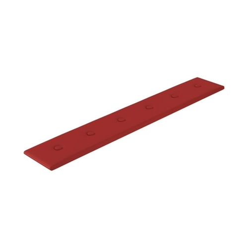 Bild von vidaXL Wandpaneel 12 Stk. Weinrot 90x15 cm Kunstleder 1,62 m²