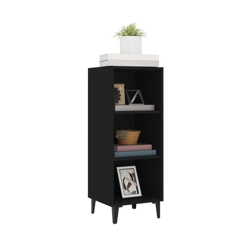 Bild von vidaXL Sideboard in Schwarz – Praktische Möbelkombination für jeden Raum