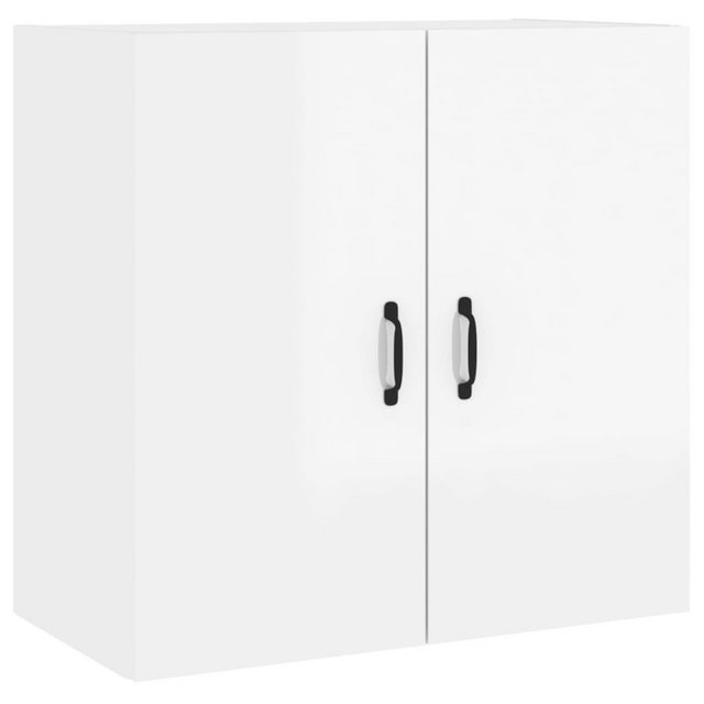 Bild von vidaXL Hängeschrank Wandschrank Hängeschrank Hochglanz-Weiß 60x31x60 cm Spanplatte