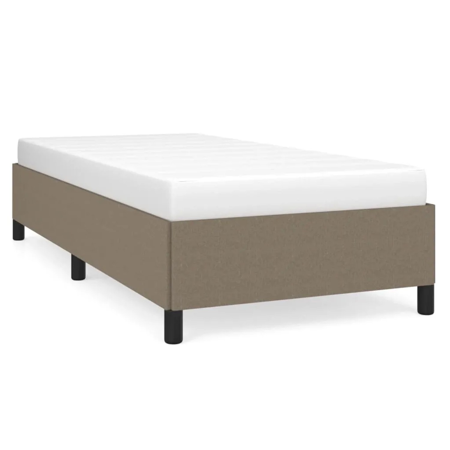 Bild von vidaXL Bettgestell Taupe 80x200 cm Stoff Modell 31366844