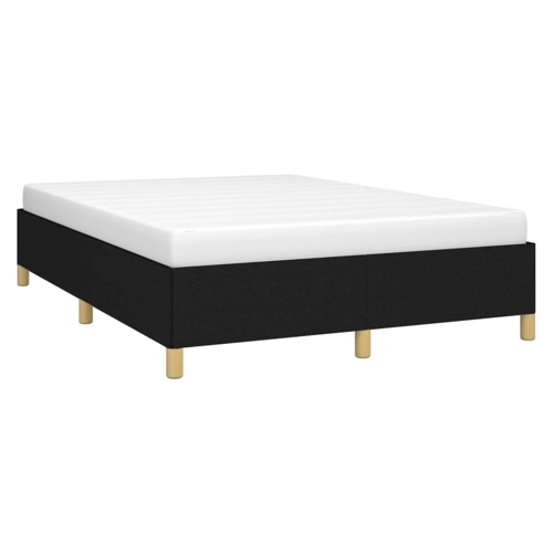 Bild von vidaXL Bettgestell Schwarz 140x190 cm Stoff – Modell 347159