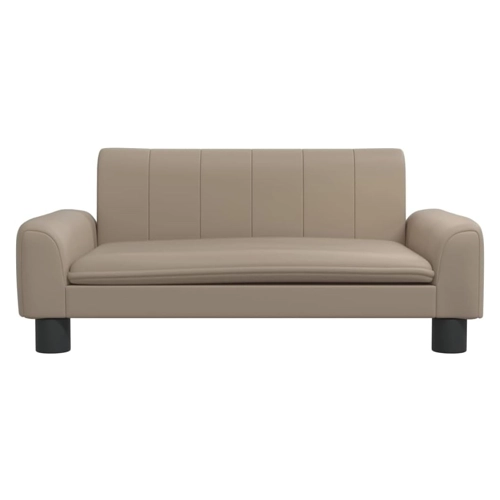 Bild von vidaXL Hundebett Cappuccino-Braun 70x45x30 cm Kunstleder