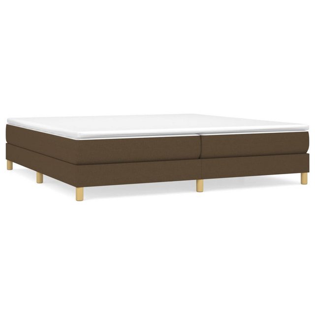 Bild von vidaXL Boxspringbett Dunkelbraun 200x200 cm Stoff1346697