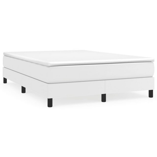 Bild von vidaXL Boxspringbett Weiß 140x200 cm Kunstleder1398825