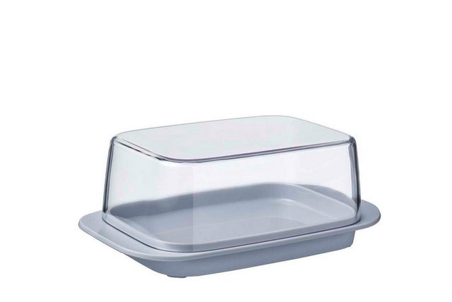 Bild von Mepal Butterdose BREAKFAST, 17 x 9,8 cm, Grau, Transparent, Kunststoff, Spülmaschinengeeignet