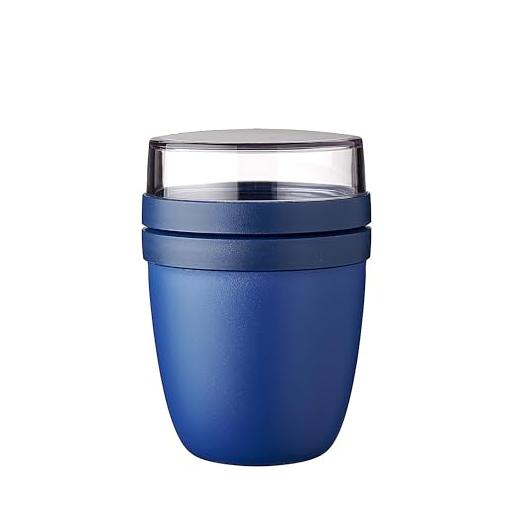 Bild von Mepal Lunchpot Ellipse Vivid blue, 500 + 200 ml