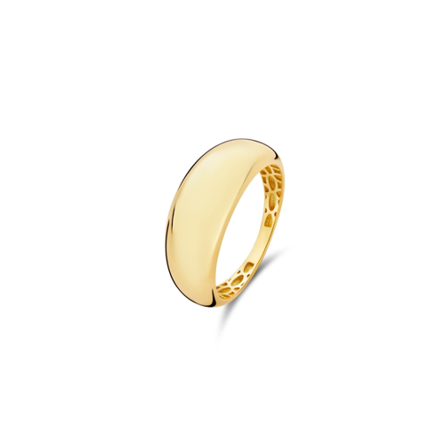 Bild von Beloro Jewels Della Spiga Dome Ring Aus 9 Karat Gold für Damen