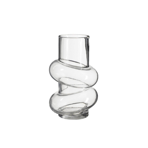 Bild von Mica Decorations Dekovase Mica Vase Kizz Glas 26 x 16 cm – Ein zeitloses Dekorationsstück
