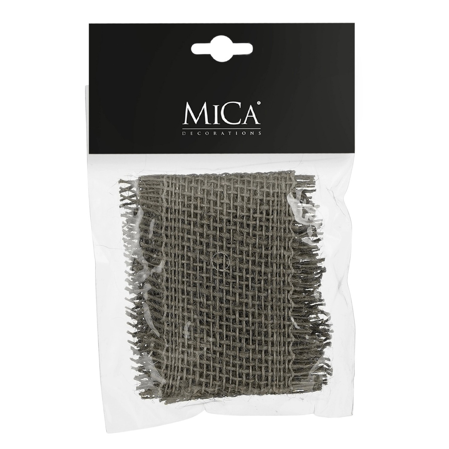 Bild von Mica Decorations Jute 100 cm x 4 cm Grau