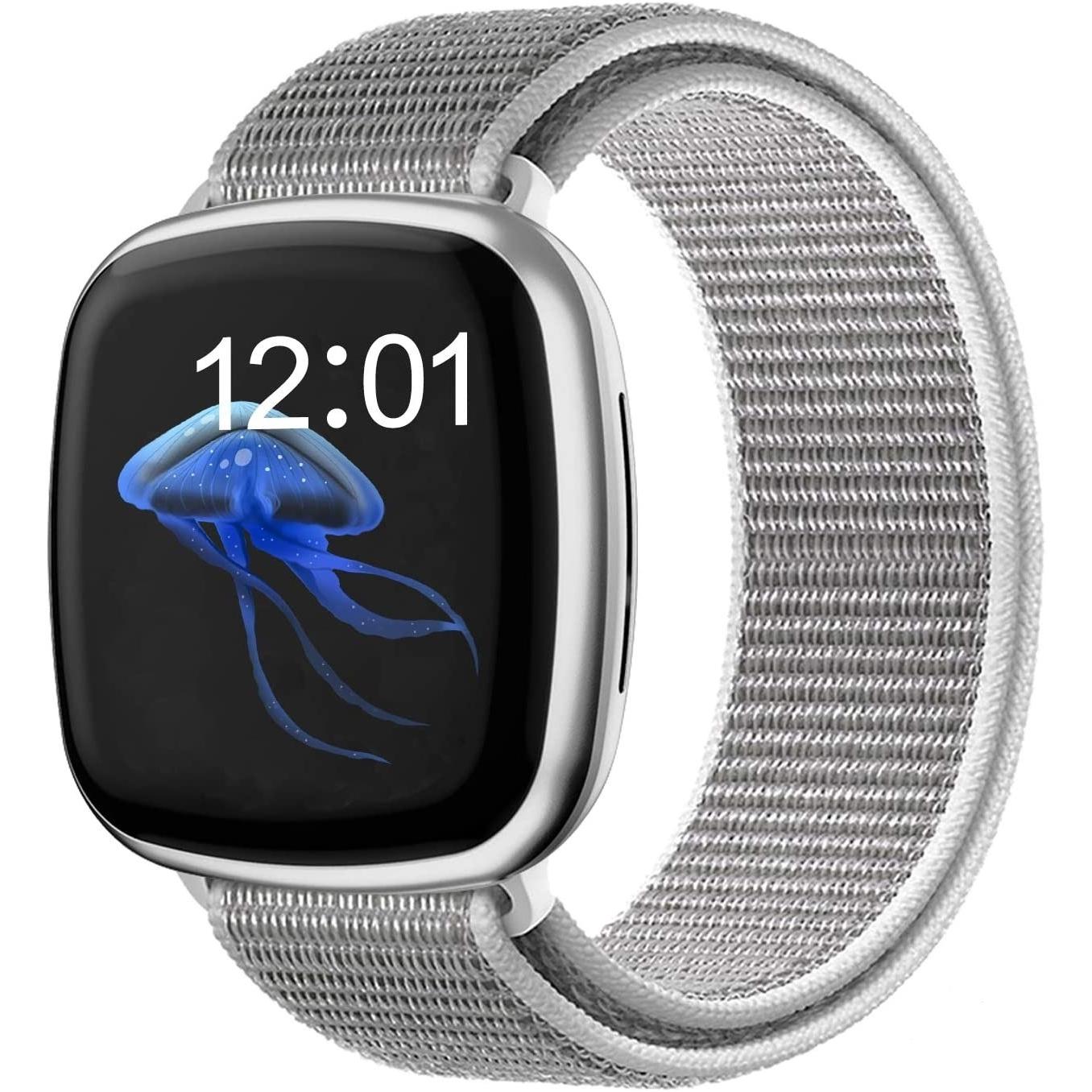 Bild von Strap-it Armband (Nylon, Sense), Uhrenarmband, Grau