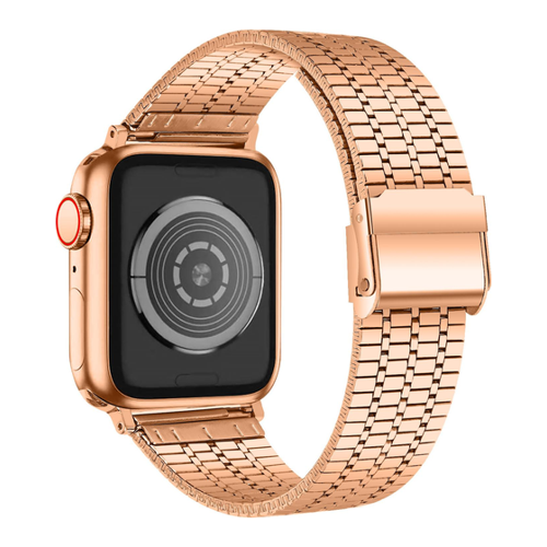 Bild von Strap-it Stahlarmband (Edelstahl), Uhrenarmband, Gold