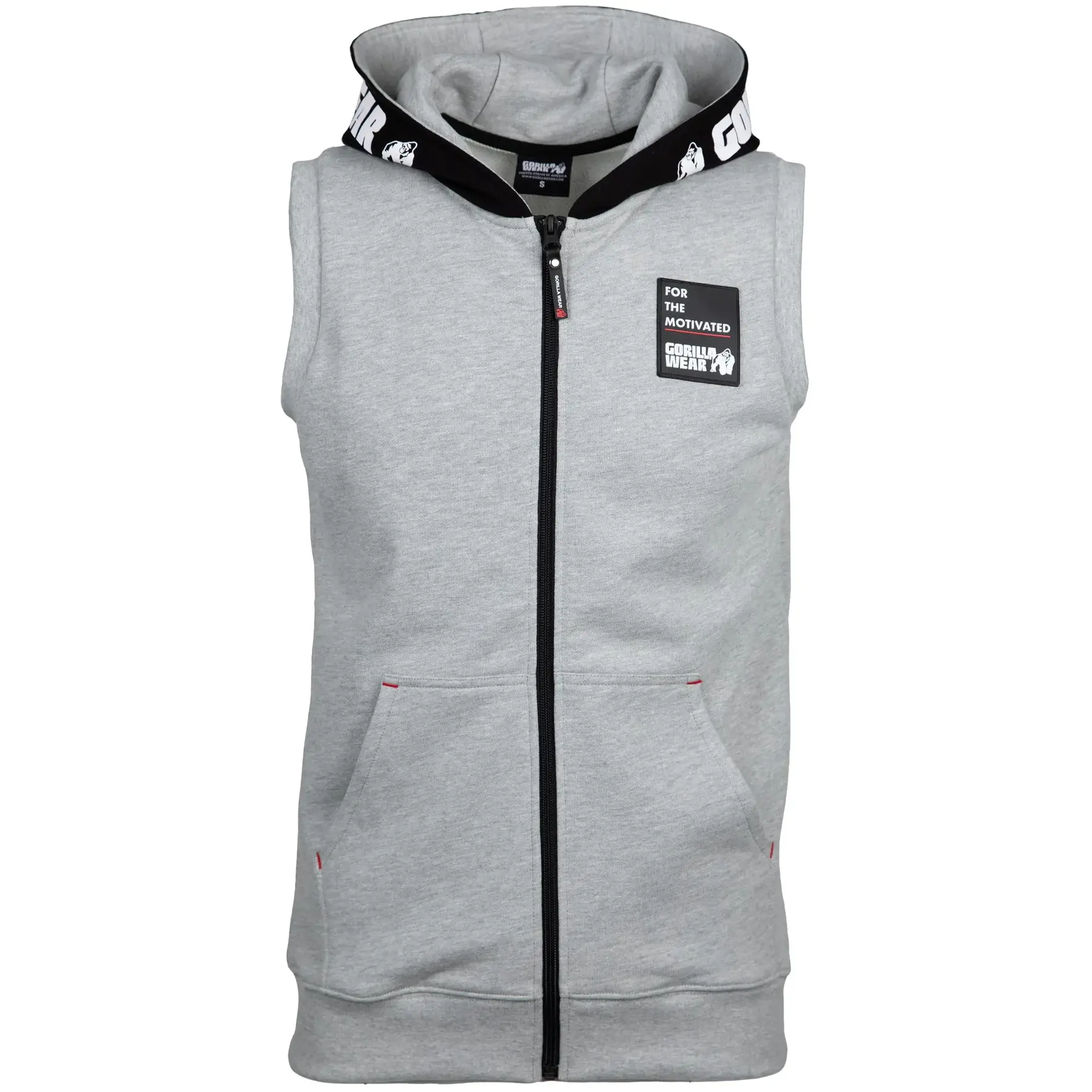 Bild von Ärmelloser Hoodie Gorilla Wear Milwaukee