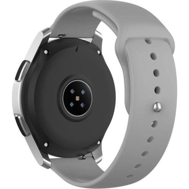 Bild von Strap-it Sportarmband (Silikon), Uhrenarmband, Grau