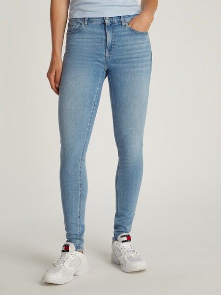Bild von Tommy Jeans Skinny-fit-Jeans »Nora Mid Rise Skinny Fit«, mit Waschung, Logo-Badge