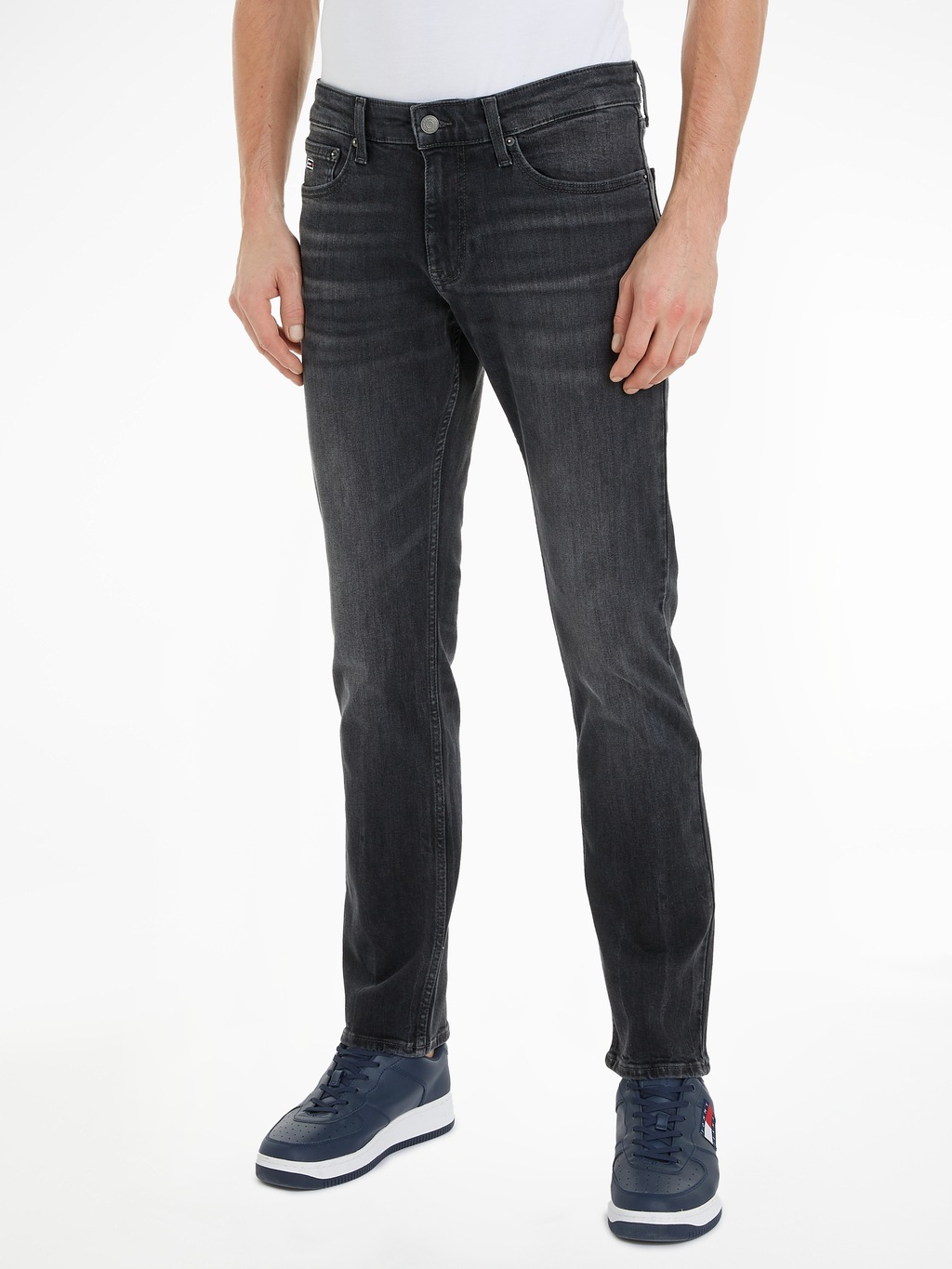 Bild von Tommy Jeans Slim-fit-Jeans "SCANTON SLIM", mit Logoprägung