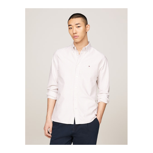 Bild von Tommy Hilfiger Langarmhemd »HERITAGE OXFORD STRIPE RF SHIRT«