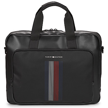 Bild von Tommy Hilfiger Herren Laptoptasche Foundation Computer Bag mit Reißverschluss, Schwarz (Black), Einheitsgröße