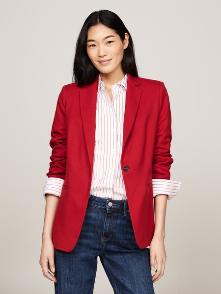 Bild von Tommy Hilfiger Longblazer »SMD CORE REGULAR SB BLAZER«, mit Logostickerei