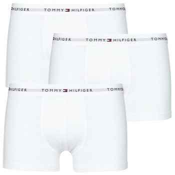 Bild von Tommy Hilfiger Herren 3er Pack Boxershorts Trunks aus Baumwolle, Weiß (White/White/White), SM