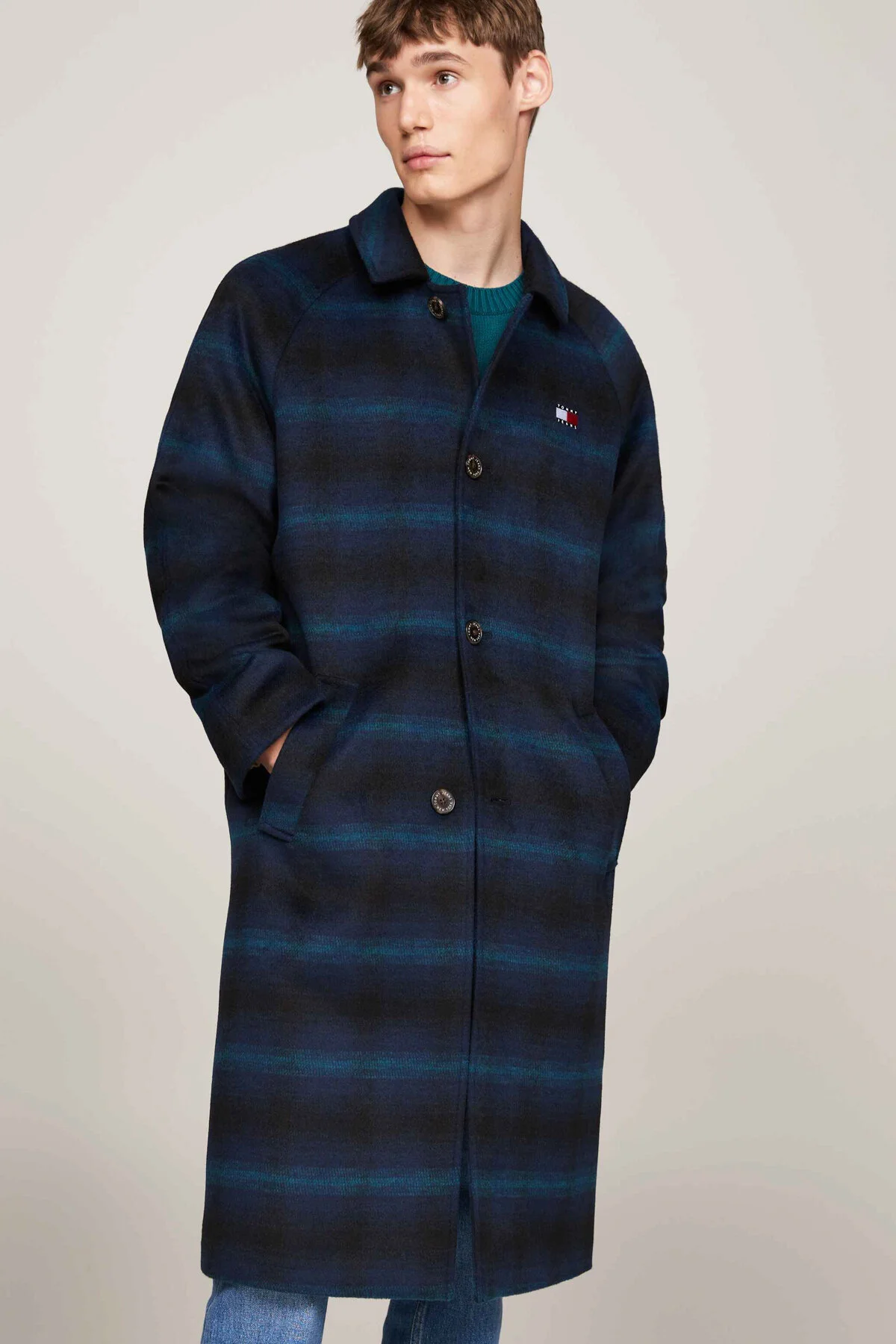 Bild von Tommy Hilfiger Modellnummerierter Mantel für Herren - L