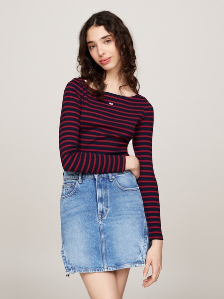 Bild von Tommy Jeans Langarmshirt »TJW BRETON STRIPE LS«, im Streifendesign