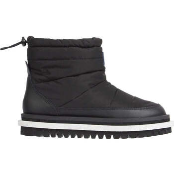 Bild von Tommy Jeans Winterboots »TJW PADDED FLAT BOOT WL«, Plateau, Snowboots, Kurzstiefel mit Schnellverschluss am Schaftrand