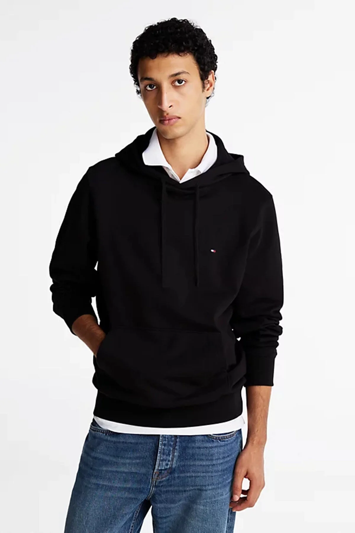 Bild von Tommy Hilfiger Sweatshirt Schwarz Regular Fit für Herren - S