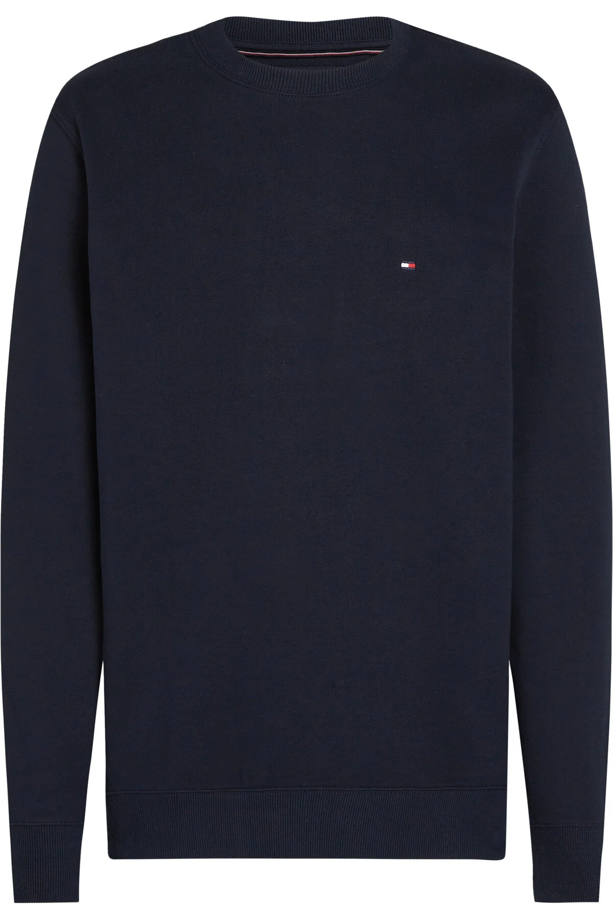 Bild von Tommy Hilfiger Marineblauer Pullover – Baumwolle, Freizeit, Markenlogo, -dw5 für Herren - L