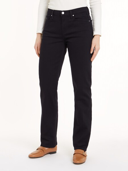 Bild von Tommy Hilfiger Straight-Jeans »CLASSIC STRAIGHT RW STAY BLACK«, mit Tommy Hilfger Logo-Badge