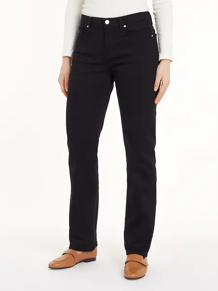Bild von Tommy Hilfiger Straight-Jeans »CLASSIC STRAIGHT RW STAY BLACK«, mit Tommy Hilfger Logo-Badge