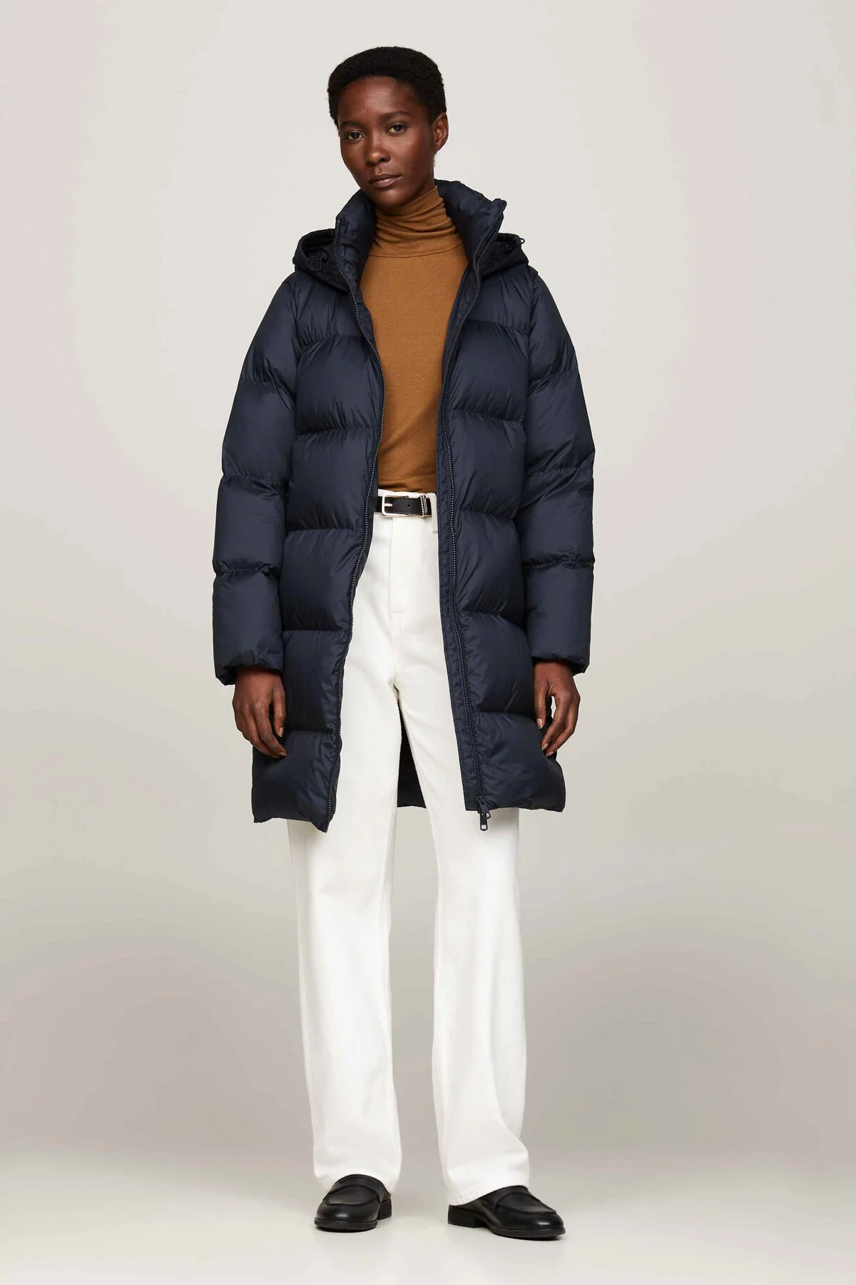 Bild von Tommy Hilfiger HW DOWN CASUAL COAT Daunenmantel Damen, Blau (Desert Sky), L
