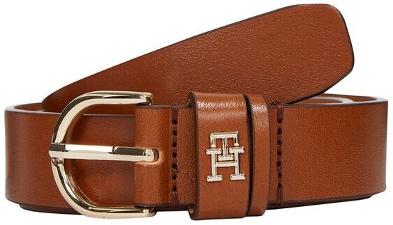 Bild von Tommy Hilfiger Ledergürtel »ESSENTIAL EFFORTLESS 2.5«, Logoemblem, weiche Haptik, ovale Einfachdornschließe