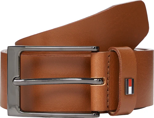 Bild von Tommy Hilfiger Ledergürtel »LAYTON 3.5«, Metallpatch, Einfachdornschließe