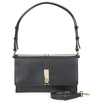 Bild von Tommy Hilfiger Schultertasche »TH HERITAGE SHOULDER BAG«, Damen Abendtasche, Clutch, Mini Bag, Handtasche, goldfarbene Details