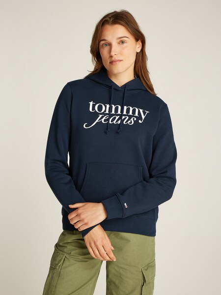 Bild von Tommy Jeans Hoodie »TJW REG ESS LOGO HOODIE EXT«, mit Logodruck, Stickerei