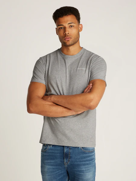 Bild von Tommy Jeans T-Shirt »TJM SLIM LINEAR CHEST SS TEE EXT«, mit Logodruck