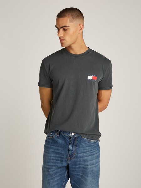 Bild von Tommy Jeans T-Shirt »TJM REG HERITAGE FLAG TEE EXT«, mit großem Logo am Rücken