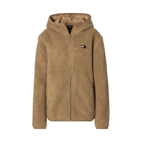 Bild von Teddyfell-Jacke von Tommy Jeans – Ein modischer Begleiter für kalte Tage