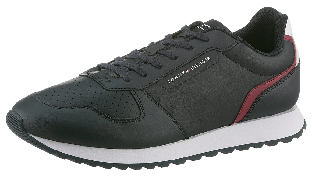 Bild von Tommy Hilfiger Plateausneaker "NEW RUNNER EVA MIX LTH FLAG", Freizeitschuh, Halbschuh, Schnürschuh mit Logoschriftzug