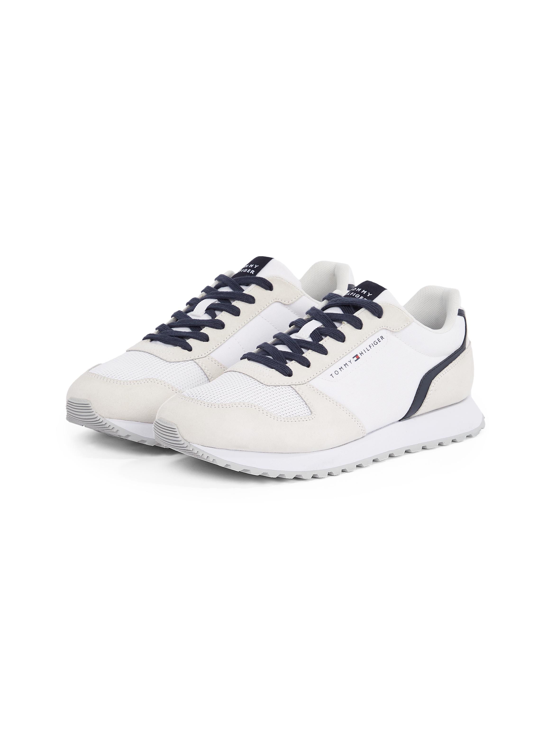 Bild von Tommy Hilfiger Sneaker »NEW RUNNER EVA MIX FLAG«, Freizeitschuh, Halbschuh, Schnürschuh mit gepolstertem Schaftrand