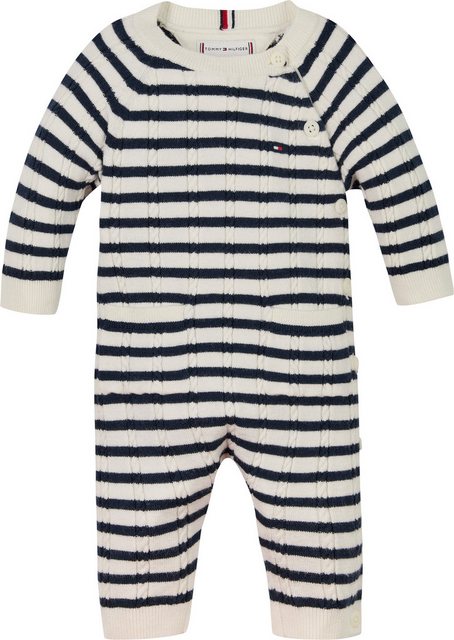 Bild von Tommy Hilfiger Body »CABLE KNITTED COVERALL GIFTBOX«, mit Zopfmuster, mit Streifen