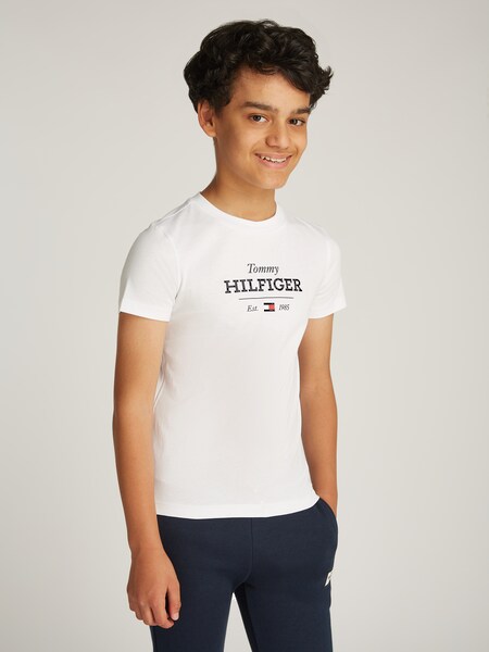 Bild von Tommy Hilfiger T-Shirt »MONOTYPE 1985 REG TEE SS«, mit Logoschriftzug