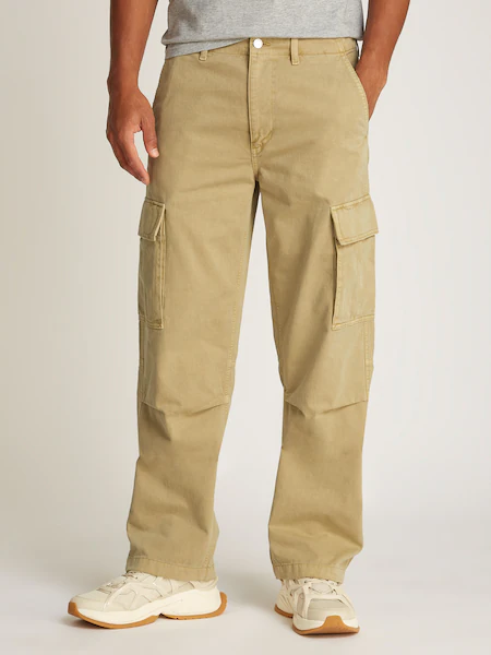 Bild von Tommy Jeans Cargohose »TJM JAIMIE COTTON CARGO«, mit Kniefalten