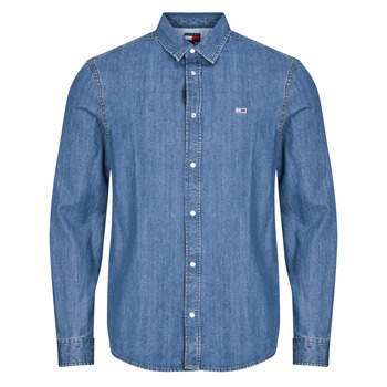 Bild von Tommy Jeans Jeanshemd »RGLR FIT SHIRT MID BLUE«, in blauer Waschung