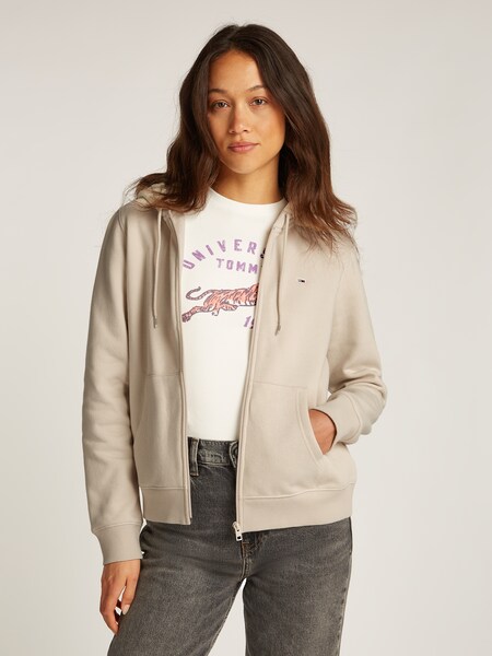 Bild von Tommy Jeans Sweatjacke »TJW REG S FLAG ZIP THRU«, mit Logostickerei