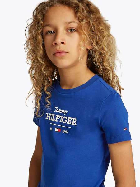 Bild von Tommy Hilfiger T-Shirt »MONOTYPE 1985 REG TEE SS«, mit Logoschriftzug