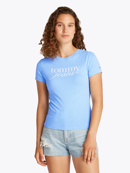 Bild von Tommy Jeans T-Shirt, mit Logodruck auf der Brust