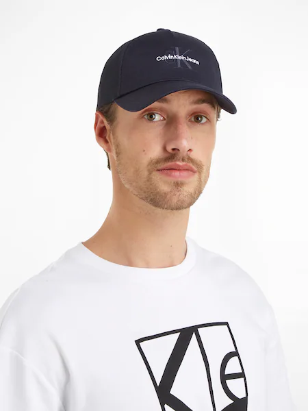 Bild von Calvin Klein Jeans Trucker Cap »MONO LOGO EMBRO TRUCKER HAT«, mit Netz-Einsatz